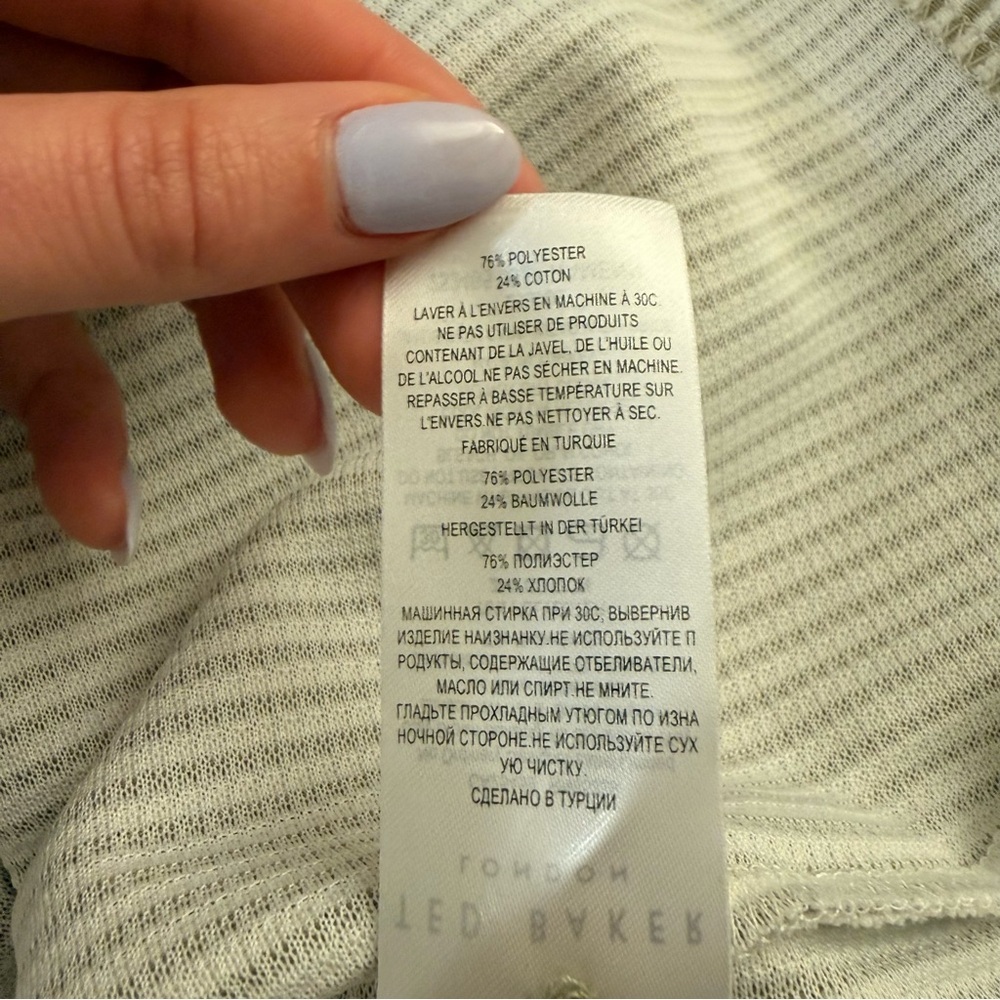 Ted Baker Men’s Button Down Size 4 - Picture 8 of 8